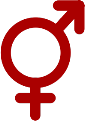 Symbol Mężczyźni i kobiety