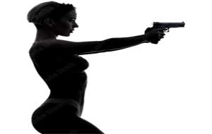 Kobieta z bronią