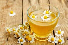 Herbata z kwiatów rumianku